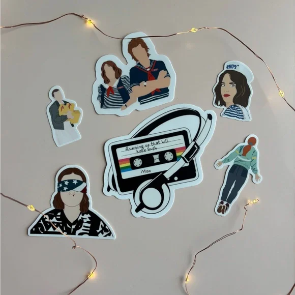 Stranger’s Sticker Pack Waterproof - Picture 1 of 3